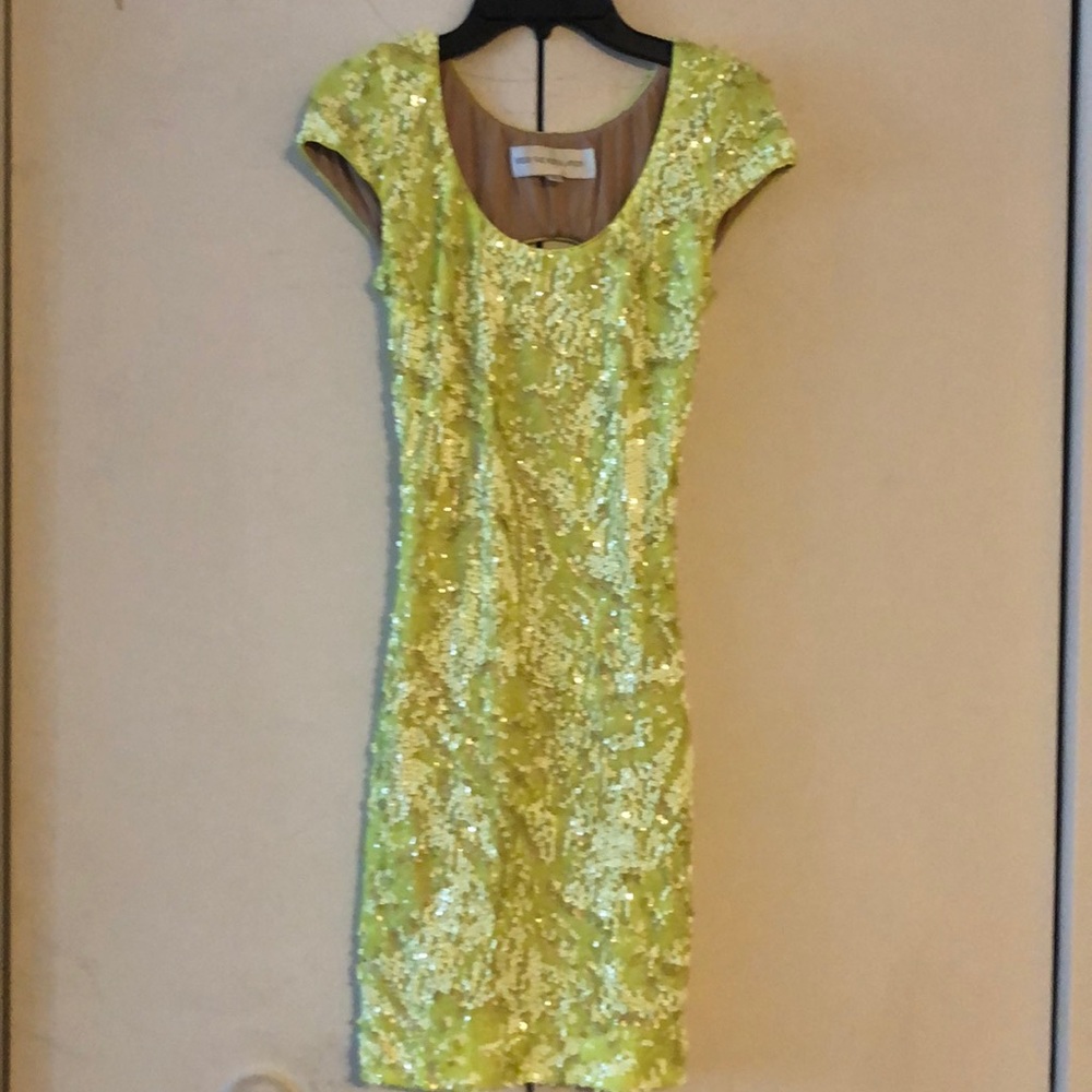 Lime Green Party dress size small